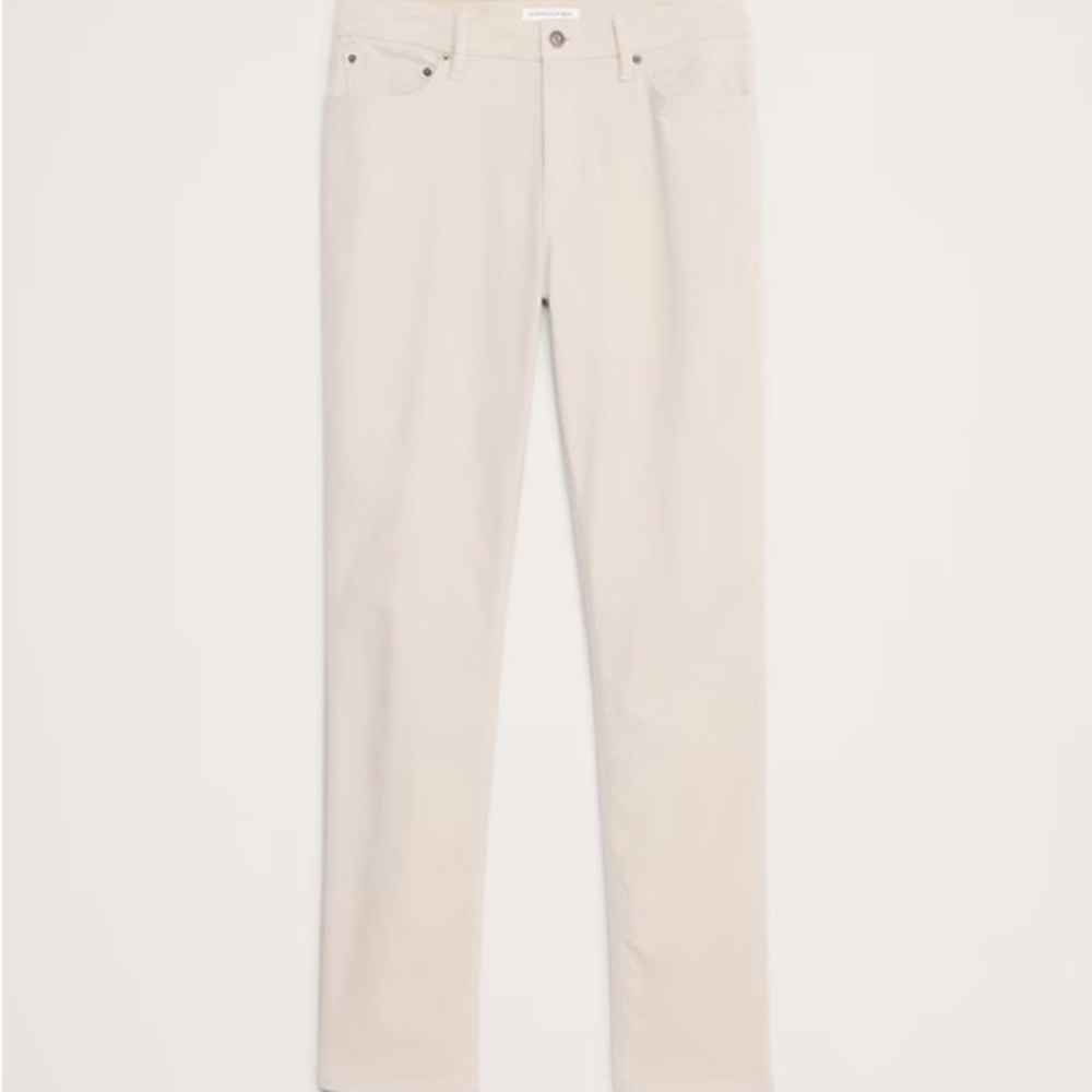 Banana Republic Men’s Traveler Pants 32x30 Slim Fit